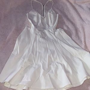 ||SOLD|| Lulus White Lace Dress
